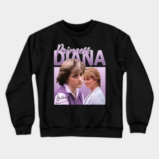 Princess Diana // 80s Purple Vintage Vibes // Crewneck Sweatshirt